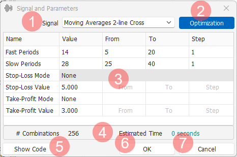 Backtest Signal Backtest Signal