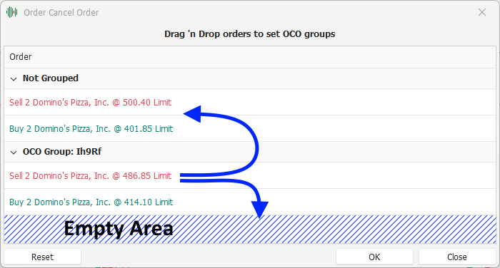 Alternatives to remove the OCO function Alternatives to remove the OCO function