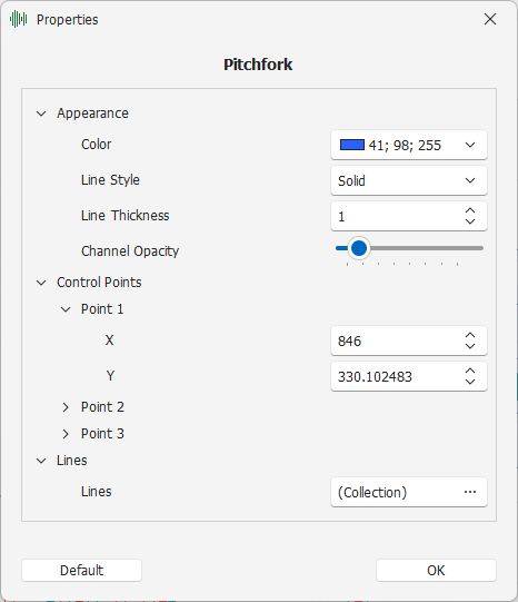 Pitchfork Settings Pitchfork Settings